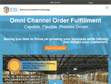 Tablet Screenshot of idsfulfillment.com